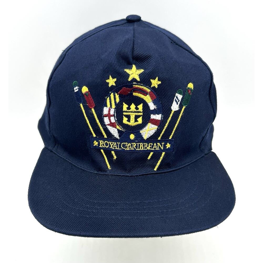 Brand New Vintage Royal Caribbean Adjustable Hat Cap Embroidered NWT